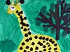 <strong>Giraffe</strong><br>Wasserfarben  |  30 x 42 cm