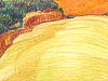 <strong>Landschaftsskizze</strong><span style='color:#999999'>  (2005)</span><br>Buntstift  |  19 x 9 cm
