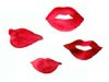 <strong>Lip Obsession</strong><span style='color:#999999'>  (1983)</span><br>Wasserfarben  |  6 x 5 cm