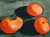 <strong>Tomaten</strong><span style='color:#999999'>  (1984)</span><br>Aquarell  |  16 x 11 cm